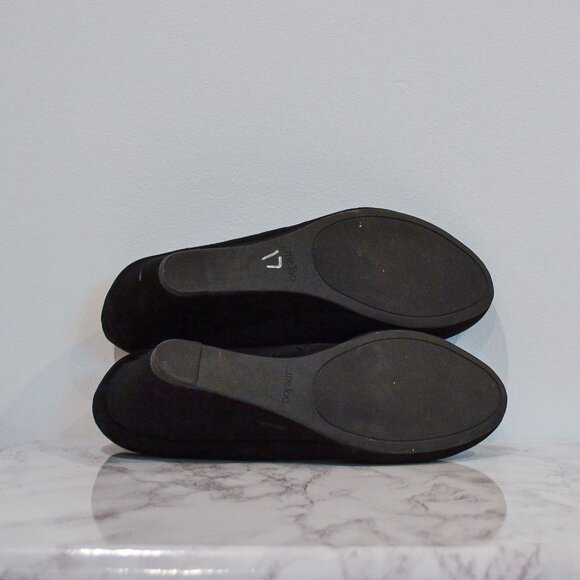 ME TOO | BLACK WEDGE HEELS - Picture 4 of 7